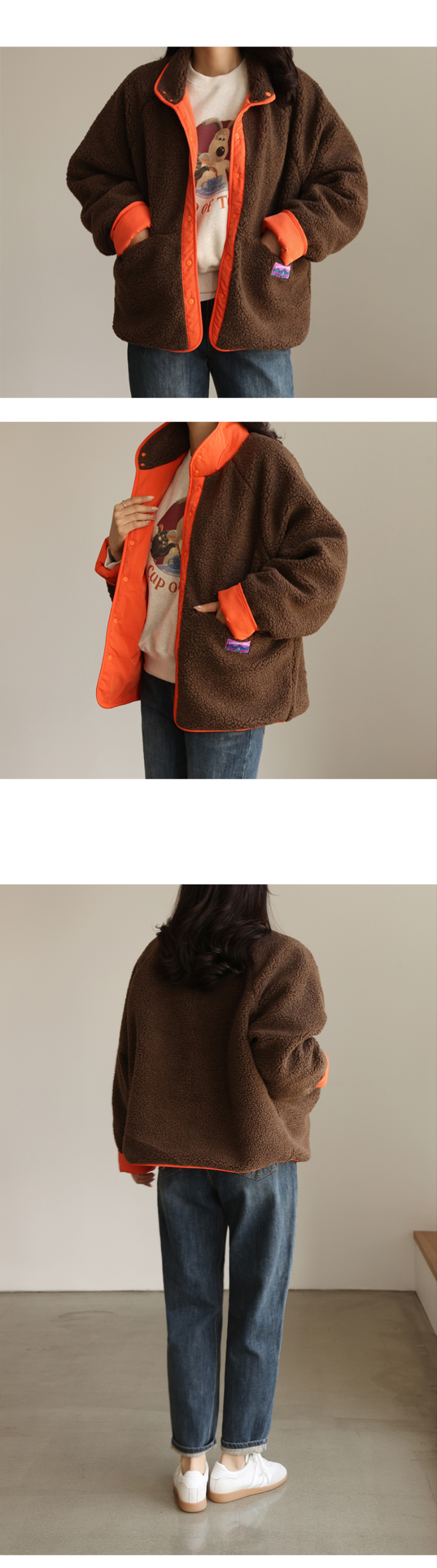 재킷 모델 착용 이미지-S1L36