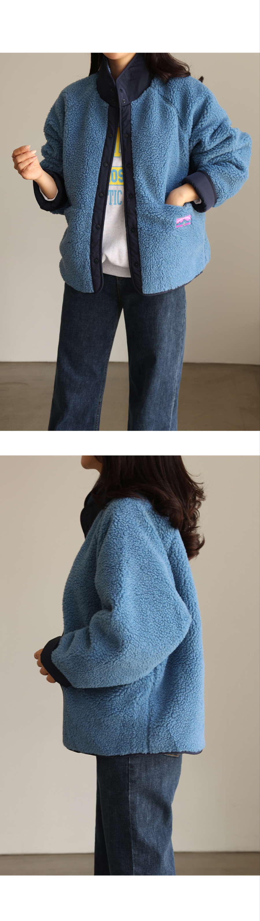 재킷 크림 색상 이미지-S22L2