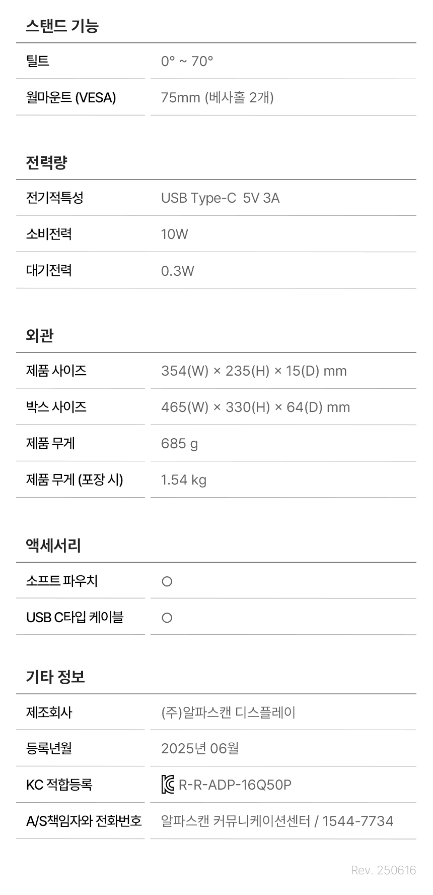 16%EC%9D%B8%EC%B9%98 USB C %EB%AA%A8%EB%8B%88%ED%84%B0 16Q50P %EB%AC%B4%EA%B2%B0%EC%A0%90 DB 22