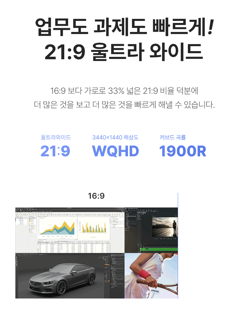 울트라와이드 34인치 커브드 화이트 모니터, 알파스캔 3425Q120W WQHD 딥 블랙 IPS 120 USB-C HDR 높낮이 데스크테리어 34%EC%9D%B8%EC%B9%98 USB C %EB%AA%A8%EB%8B%88%ED%84%B0 3425Q120W %EA%B2%B0%EC%A0%90 05