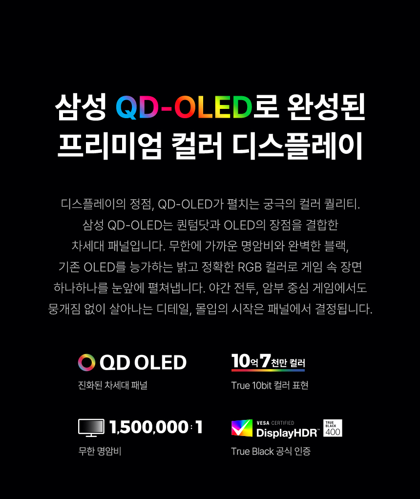 퀀텀닷 OLED 27인치 게이밍 모니터, 알파스캔 AOC Q27G4ZD 280Hz QHD 프리싱크 HDR 무결점 27%EC%9D%B8%EC%B9%98 %EA%B2%8C%EC%9D%B4%EB%B0%8D %EB%AA%A8%EB%8B%88%ED%84%B0 Q27G4ZD DB 04 A