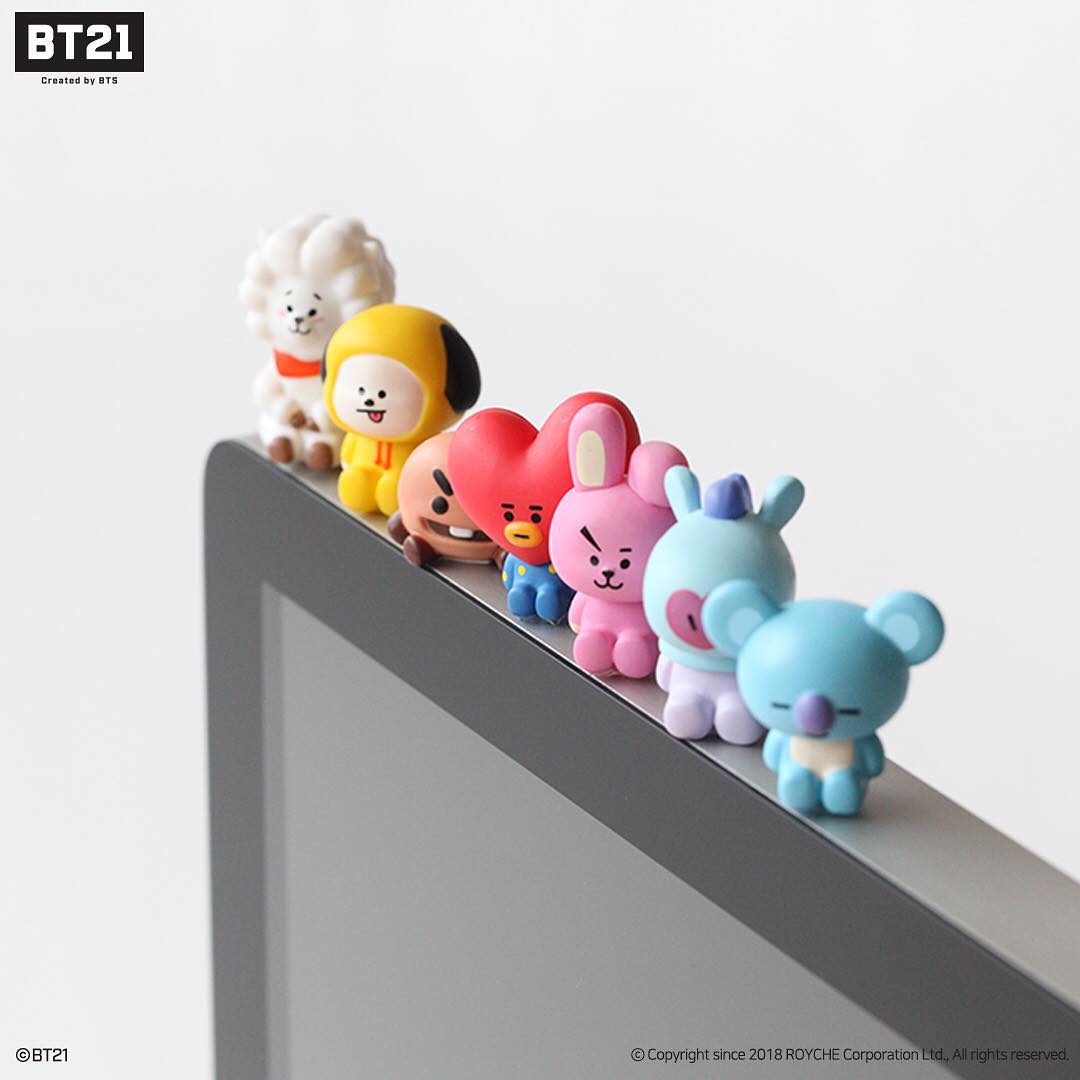 bt21 soft toy set