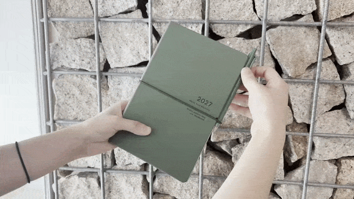 이름을 새기는 2027 모먼트 업무용 양장 다이어리 7컬러 상세 이미지 9