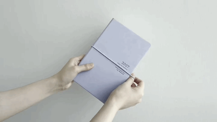이름을 새기는 2027 모먼트 업무용 양장 다이어리 7컬러 상세 이미지 7