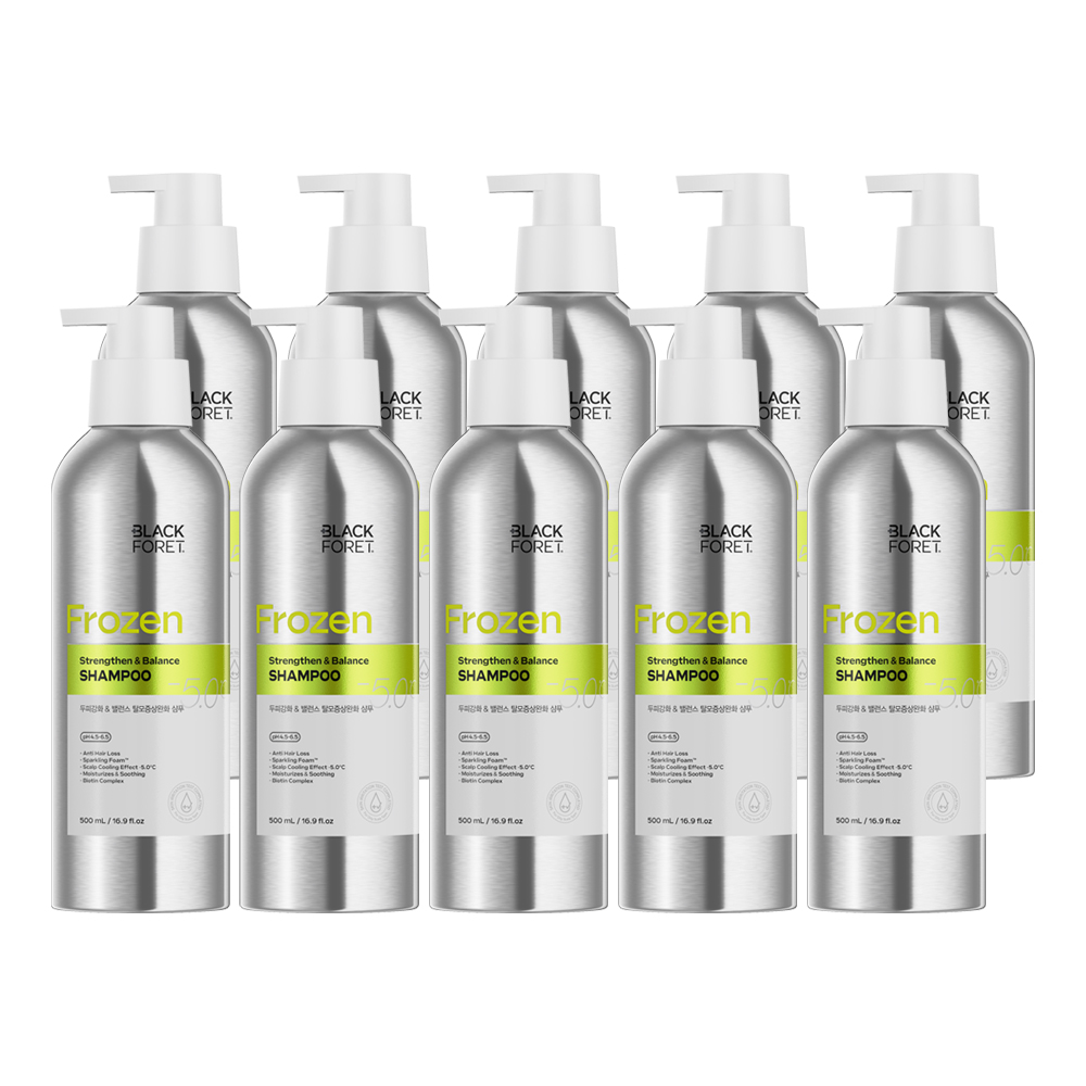 블랙포레 두피밸런스 탈모샴푸 500ml X 10