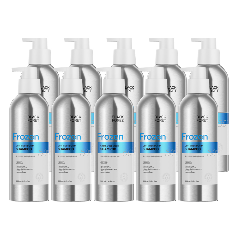 블랙포레 쿨&딥클린 탈모샴푸 500ml X 10
