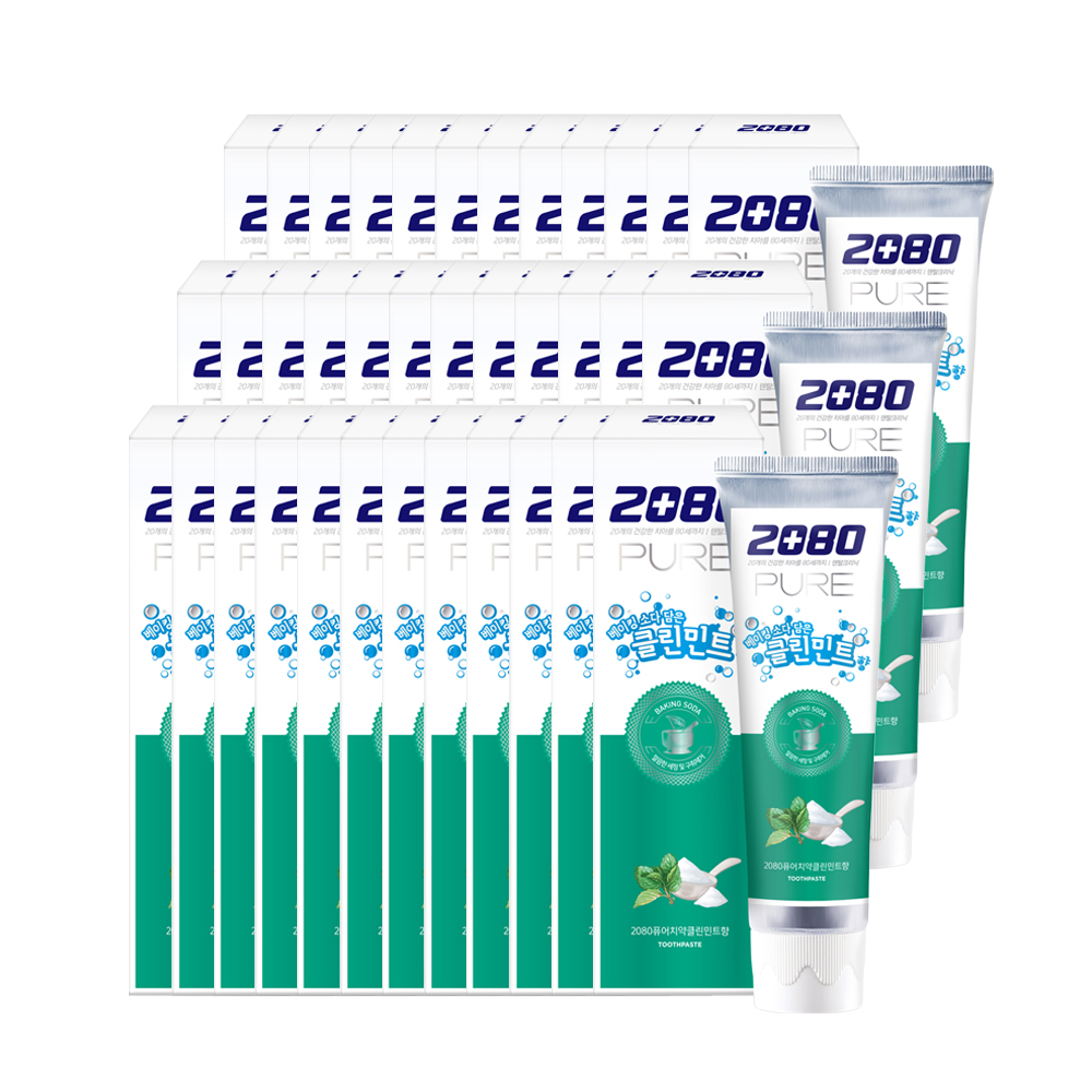 2080 퓨어치약 클린민트향 125g X 36