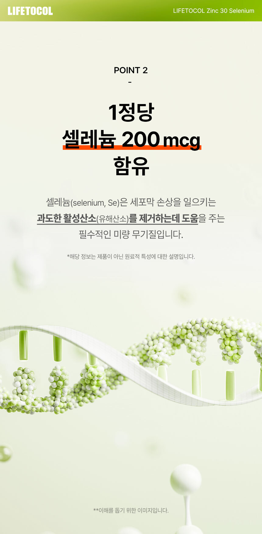 라이프토콜 면역 아연 30 셀레늄 더블실드 100정