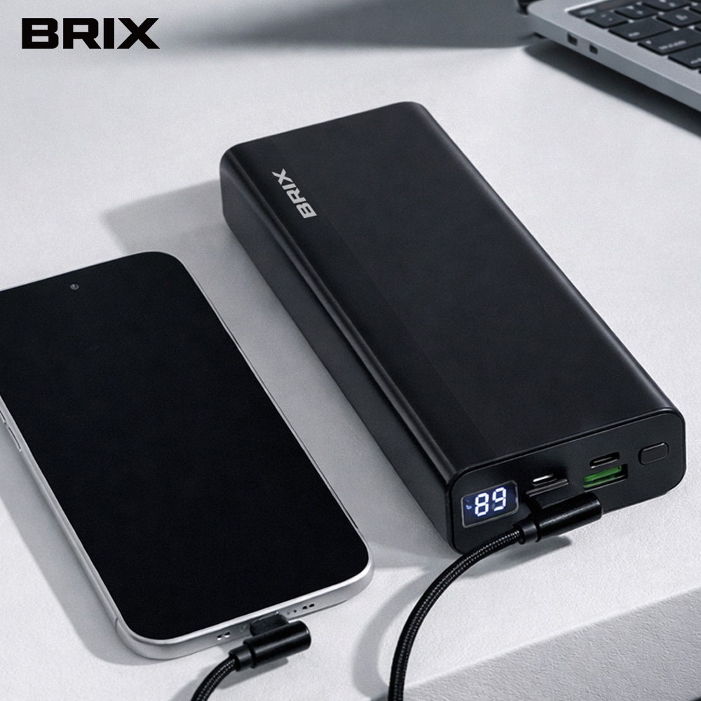 브릭스 20S PLUS 대용량 LED 보조배터리 20000mAh