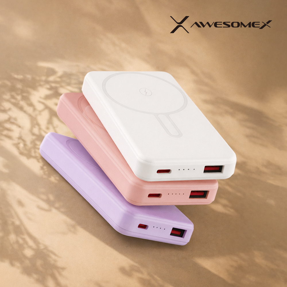 어썸엑스  PD 22.5W 초고속 미니포켓 맥세이프 5,000mAh  3종 택1(난연등급 V-0)