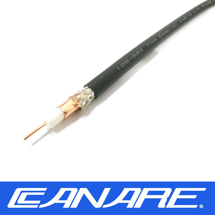 カナレ電気 CANARE L-5.5CUHD(200) 200m 75Ω同軸ケーブル 銅ラミネート