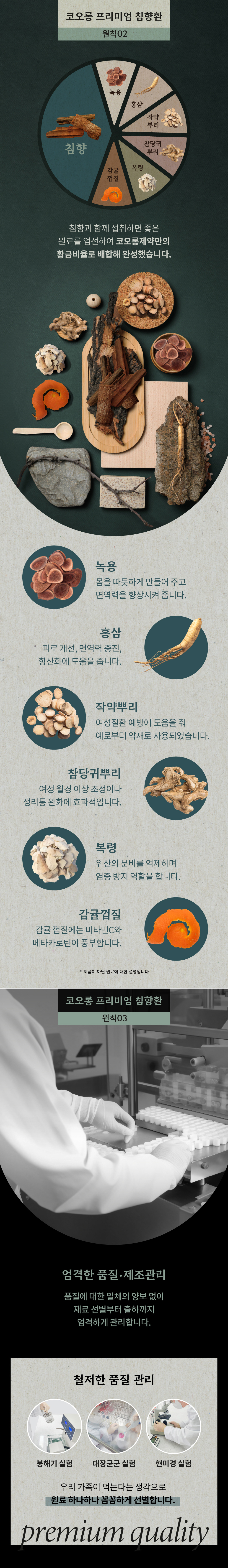 프리미엄 침향환 상세정보