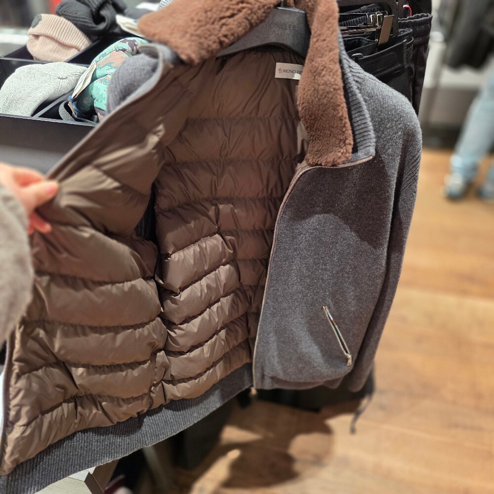 몽클레르 니트 패딩 남성 가디건 자켓 I20919B00019 M1115