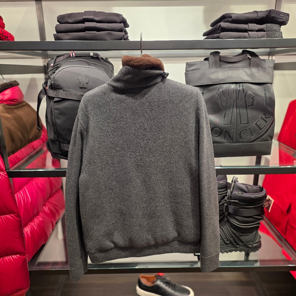 몽클레르 니트 패딩 남성 가디건 자켓 I20919B00019 M1115