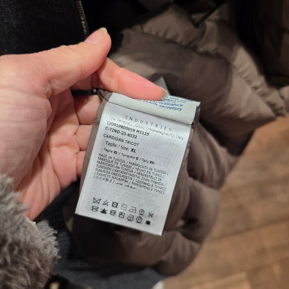 몽클레르 니트 패딩 남성 가디건 자켓 I20919B00019 M1115