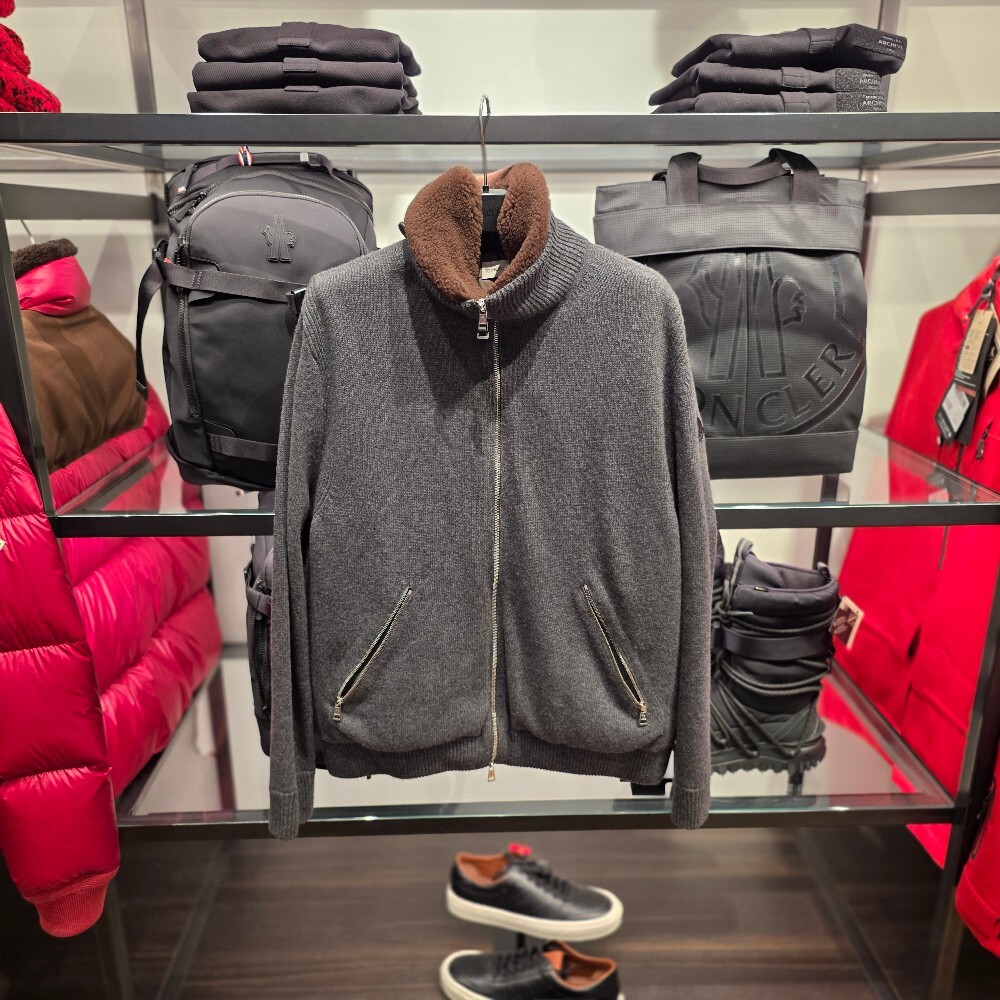 몽클레르 니트 패딩 남성 가디건 자켓 I20919B00019 M1115