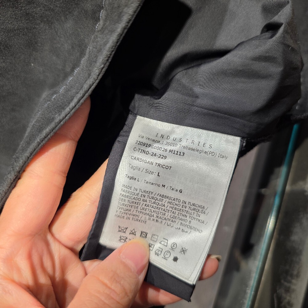 몽클레르 가죽 코튼 셔츠 자켓 J20919B00026 M1113