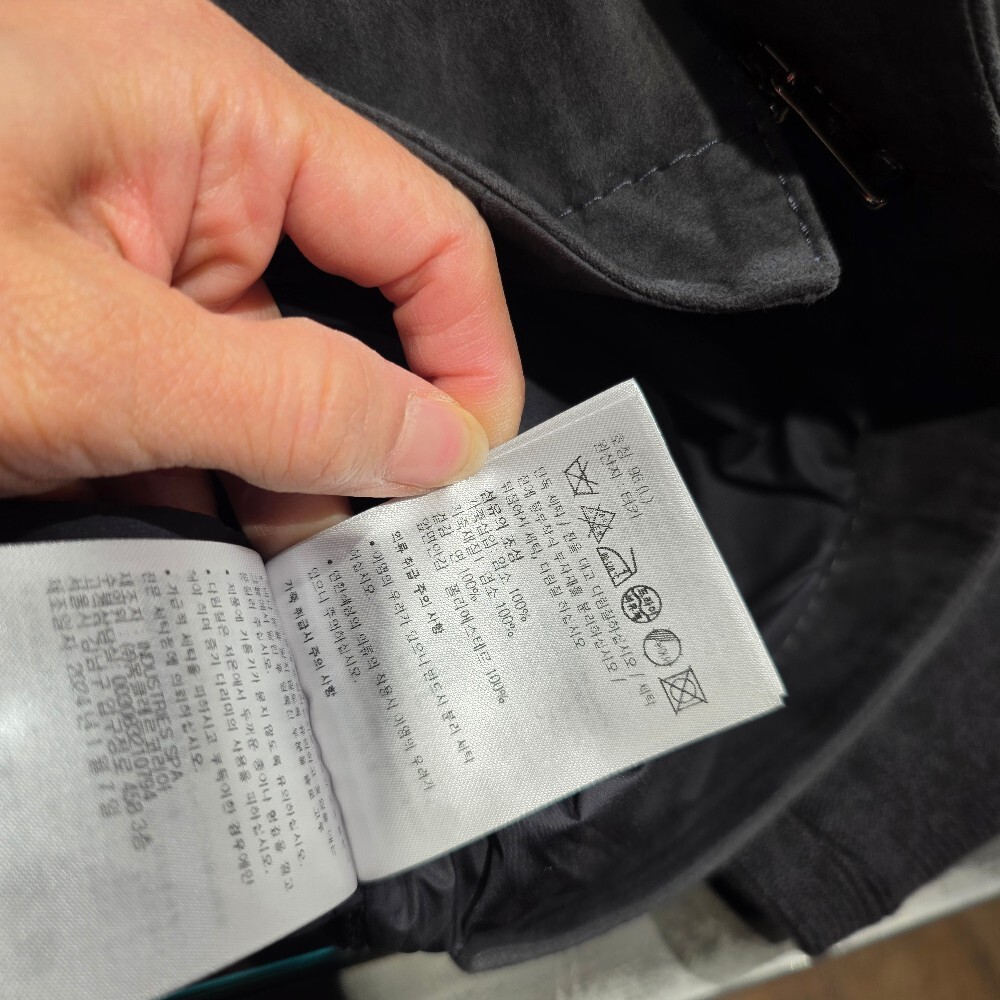 몽클레르 가죽 코튼 셔츠 자켓 J20919B00026 M1113