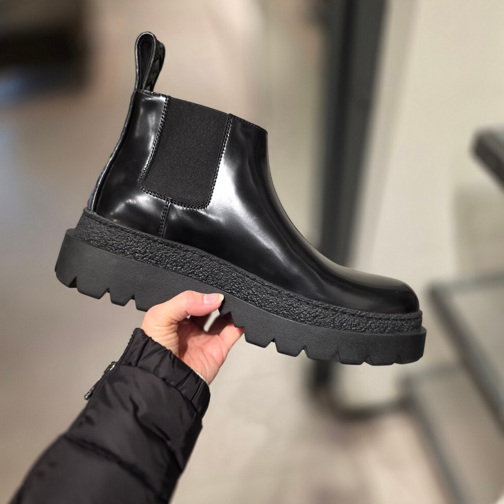 보테가베네타 하이웨이 남성 첼시 부츠 792247 1000