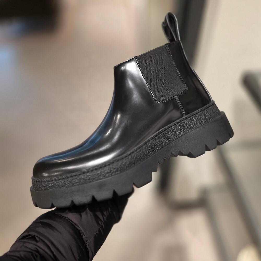 보테가베네타 하이웨이 남성 첼시 부츠 792247 1000