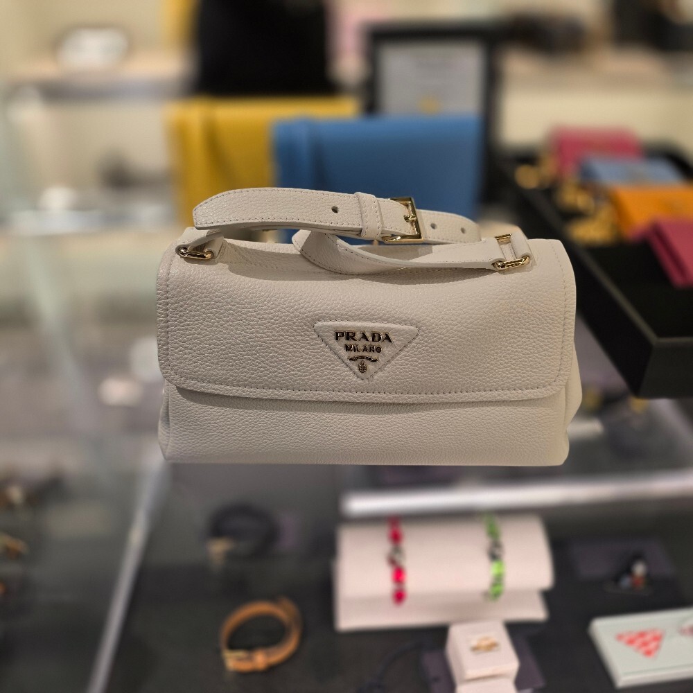 프라다 바게트 여성 가죽 숄더백 1BN022