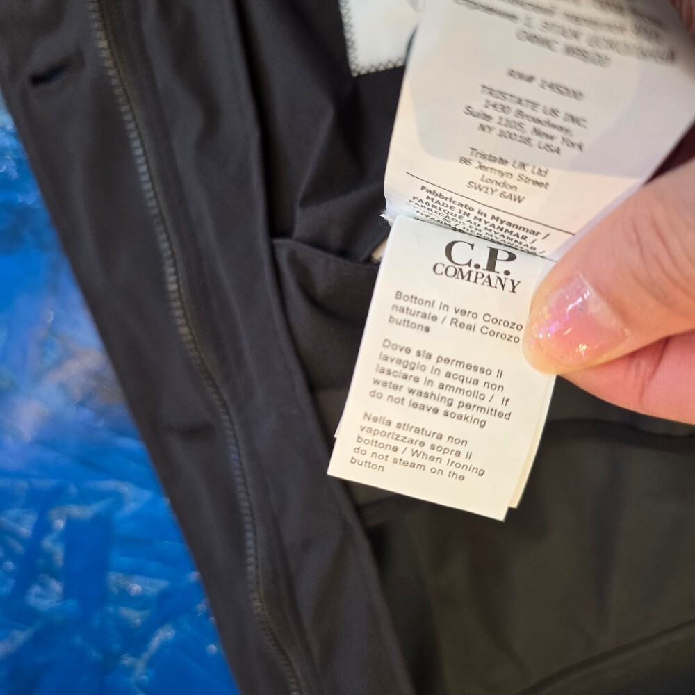 CP컴퍼니 와펜 오버사이즈 후드 자켓 18CMOW008A 110264A