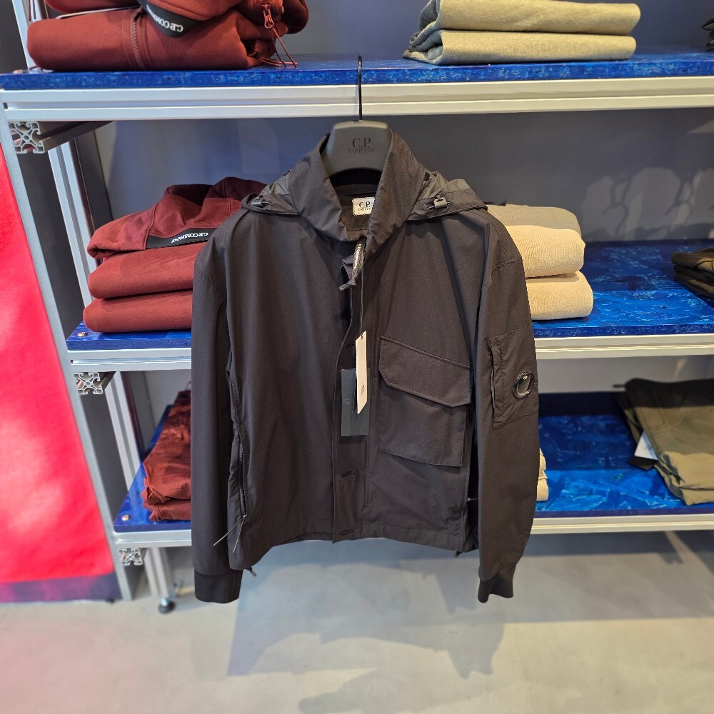 CP컴퍼니 와펜 오버사이즈 후드 자켓 18CMOW008A 110264A