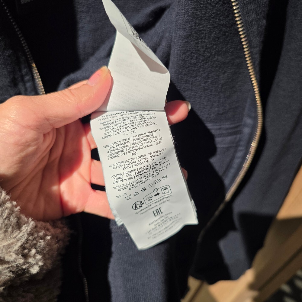 스톤 아일랜드 와펜 집업 자켓 K1S1561000220060 V0020