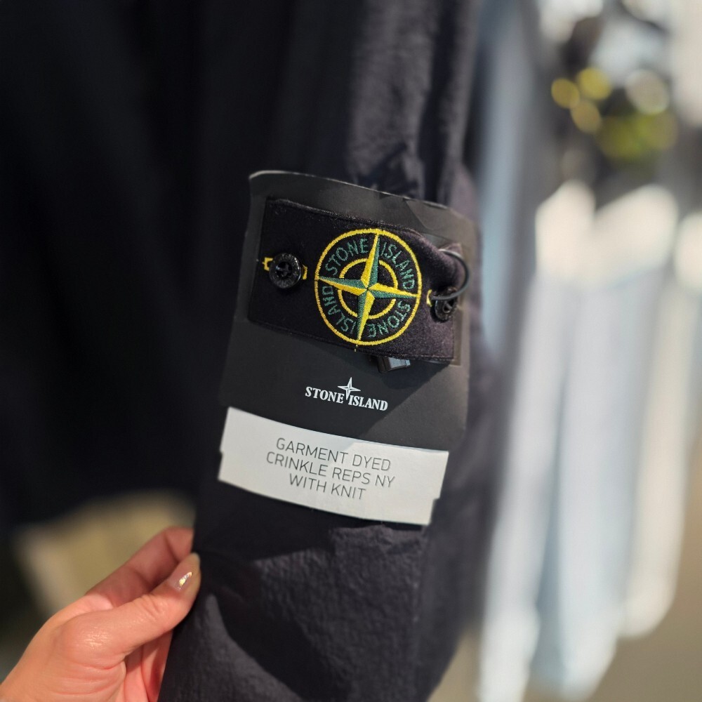 스톤 아일랜드 니트 나일론 후드 집업 자켓 K1S154100089S0037 V0020