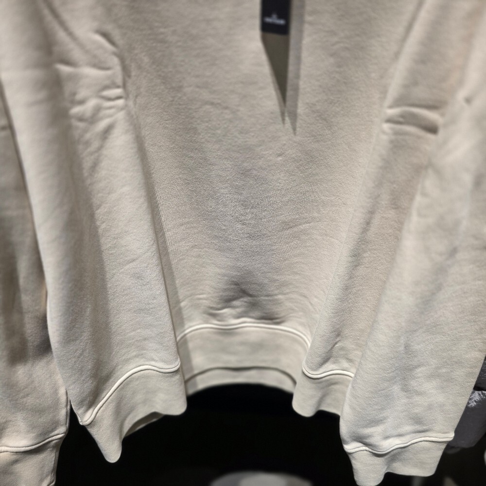 스톤 아일랜드 와펜 코튼 맨투맨 티셔츠 811563051 V0097