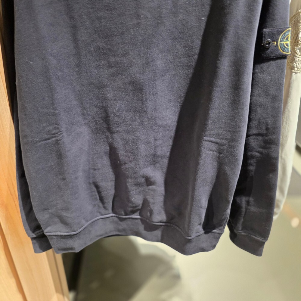 스톤 아일랜드 와펜 코튼 맨투맨 티셔츠 791562420 V0029