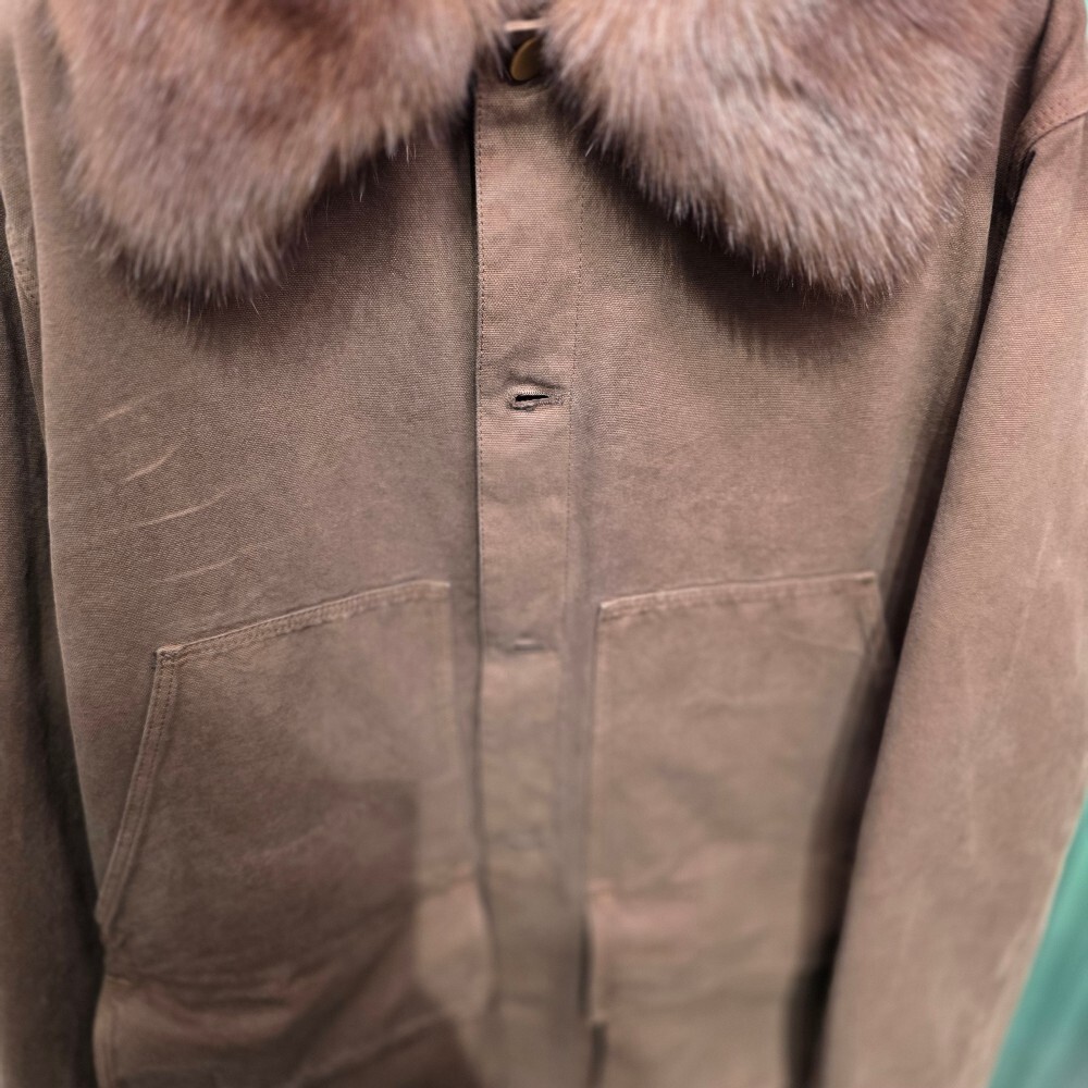 프라다 코튼 시어링 칼라 남성 자켓 SGC766