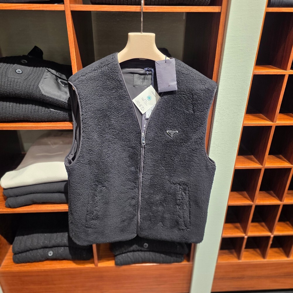 프라다 리나일론 자켓 조끼 세트 SGC606