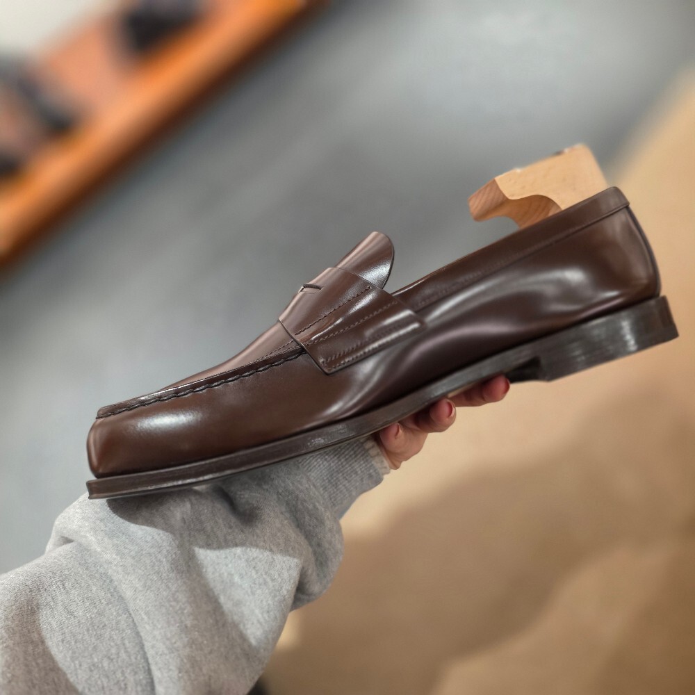 [아울렛] 프라다 삼각로고 페니 남성 로퍼 2DB201