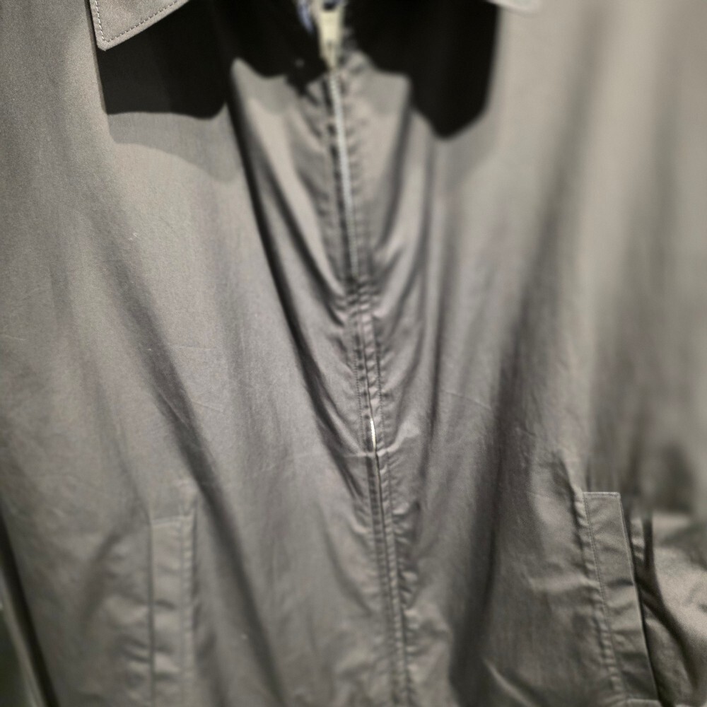 [아울렛] 프라다 삼각로고 코튼 남성 블루종 자켓 SGC531