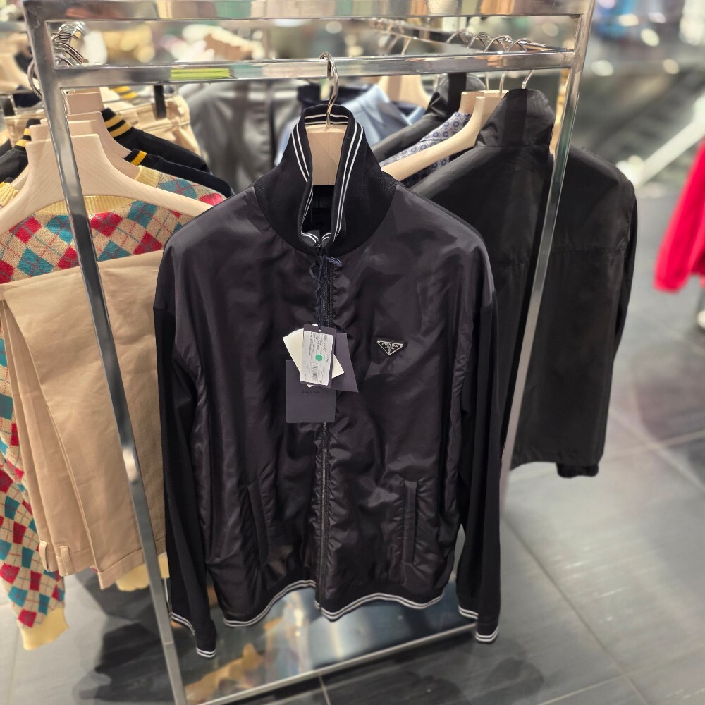 [아울렛] 프라다 리나일론 남성 집업 자켓