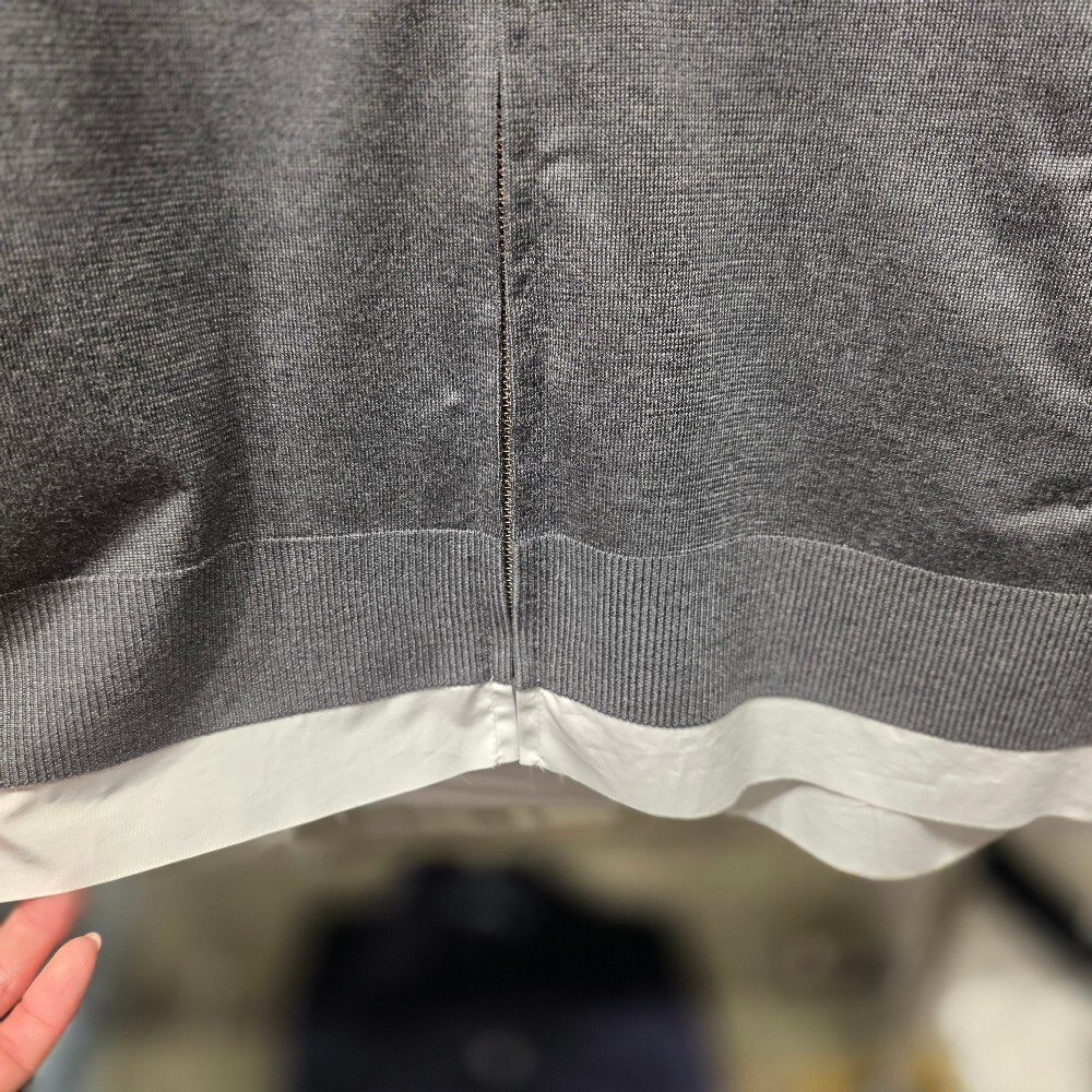 [아울렛] 미우미우 포플린 크롭 여성 자켓 ML1131