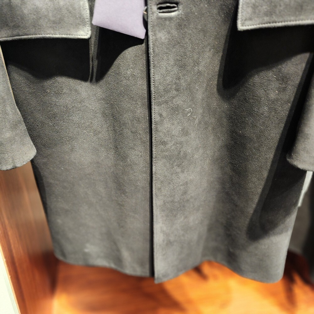 [아울렛] 프라다 스웨이드 남성 코트 UPS613