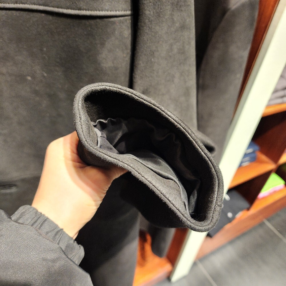 [아울렛] 프라다 스웨이드 남성 코트 UPS613