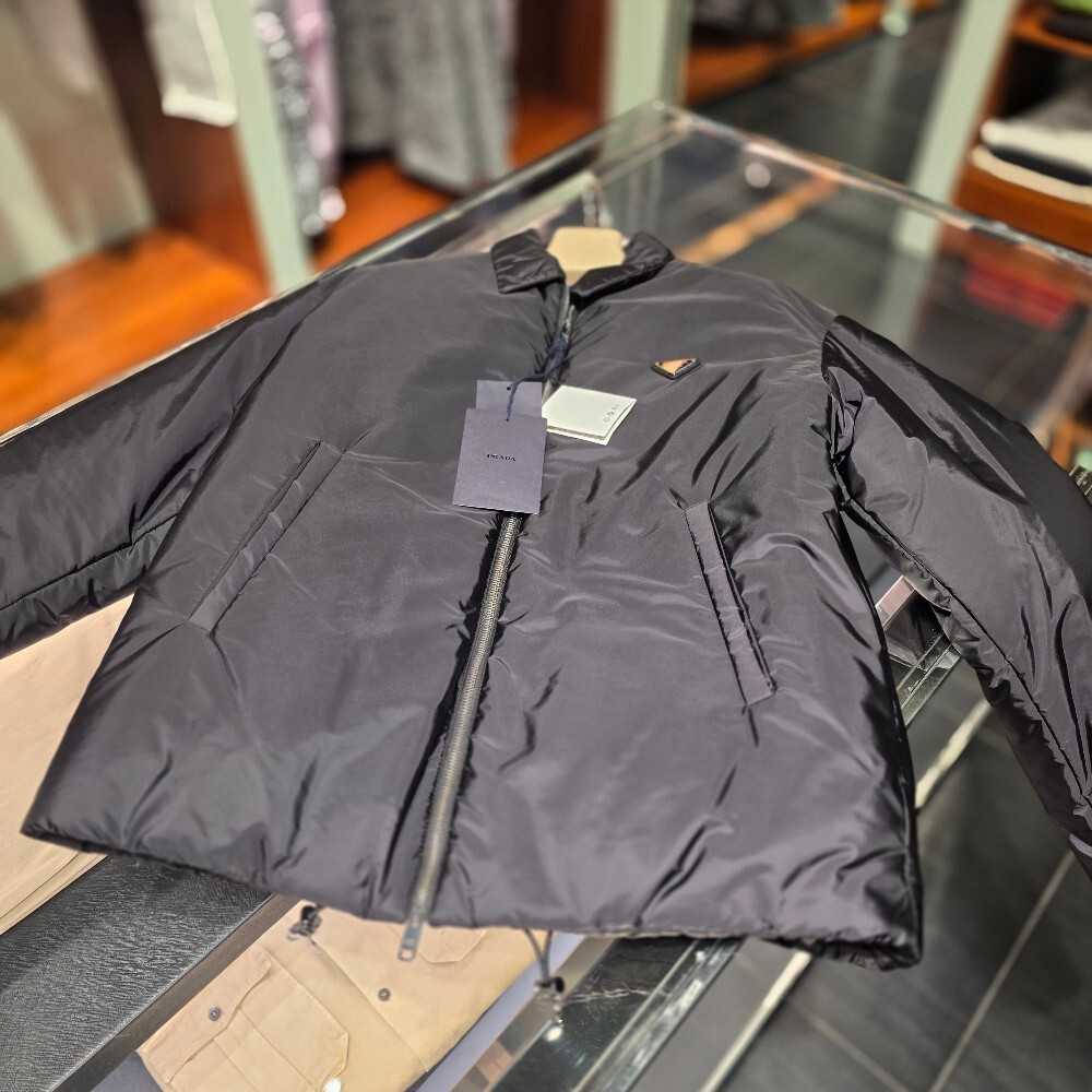 [아울렛] 프라다 리나일론 남성 패딩 자켓 SGC691