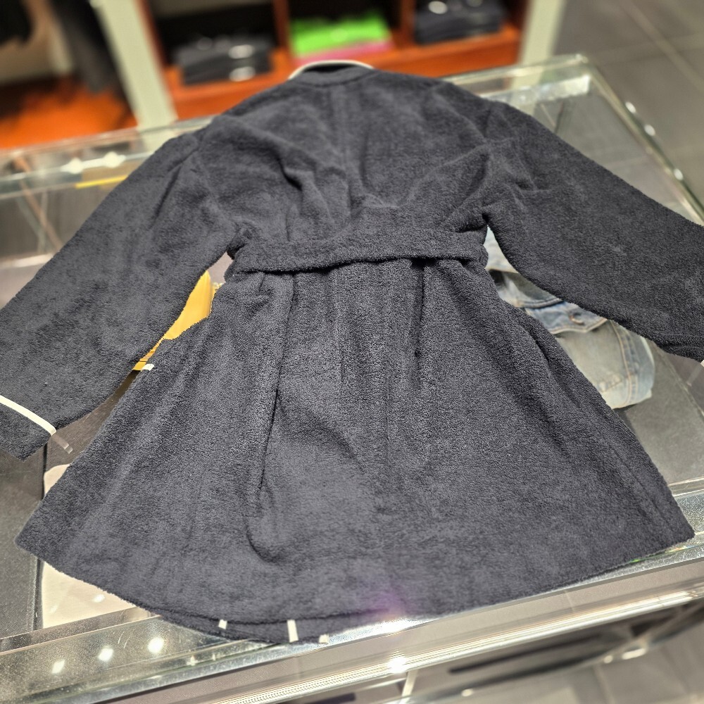 [아울렛] 프라다 삼각로고 테리 클로스 가운 VT6060