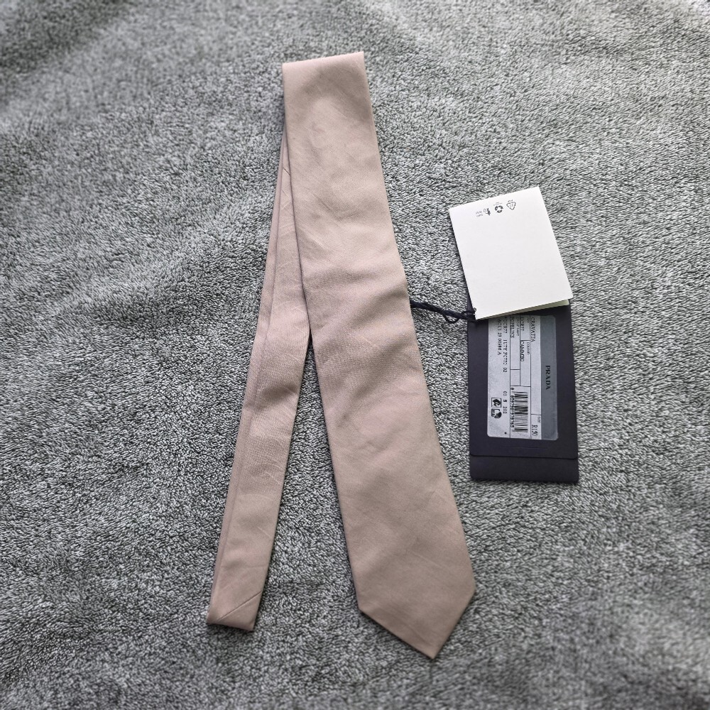 [아울렛] 프라다 코튼남성 넥타이 UCR77