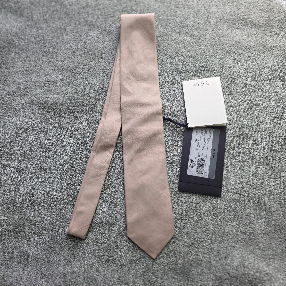 [아울렛] 프라다 코튼남성 넥타이 UCR77