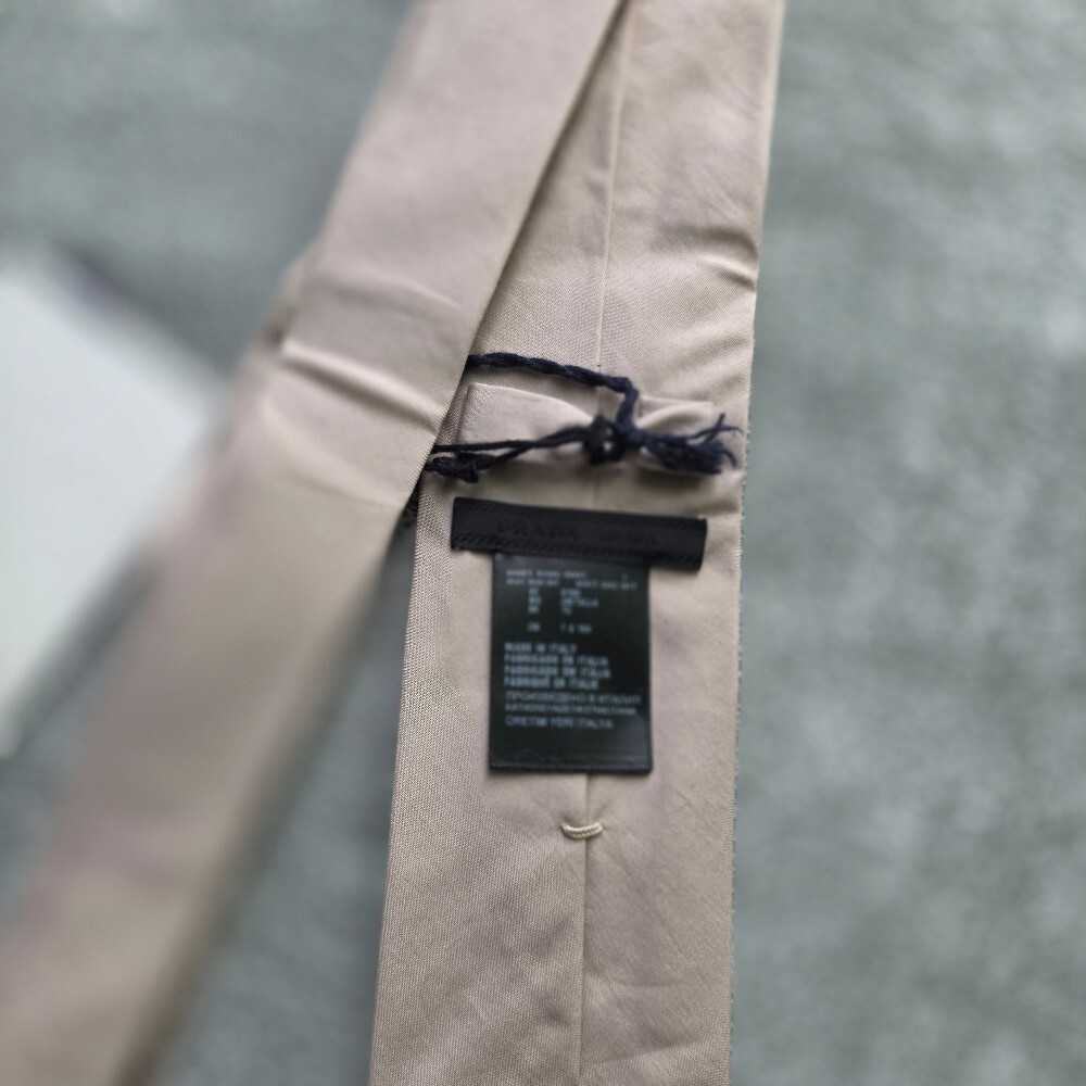 [아울렛] 프라다 코튼남성 넥타이 UCR77