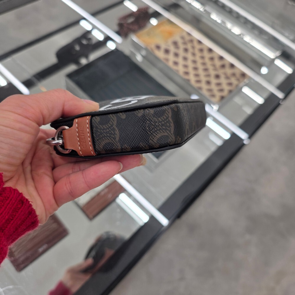 [아울렛] 셀린느 트리옹프 캔버스 호리존탈 파우치 10L272DM5.04LI