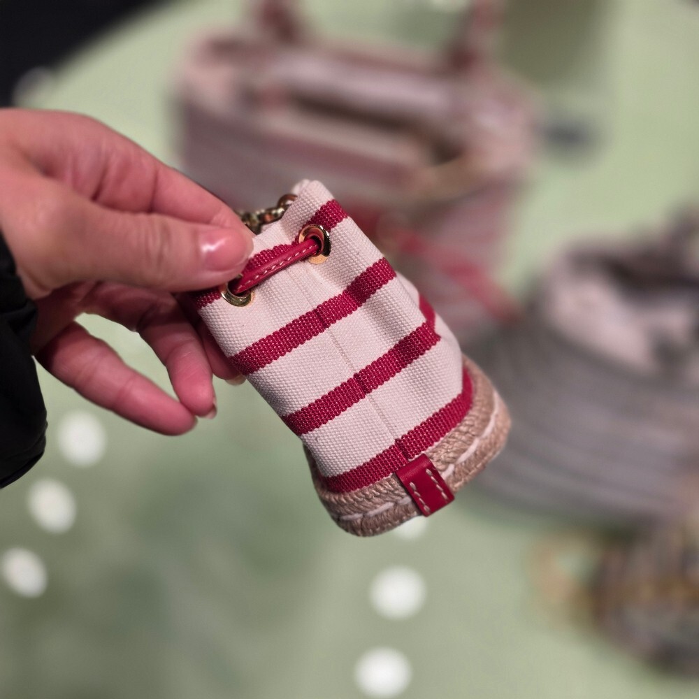 [아울렛] 프라다 스트라이프카나파미니파우치백 1NR16H