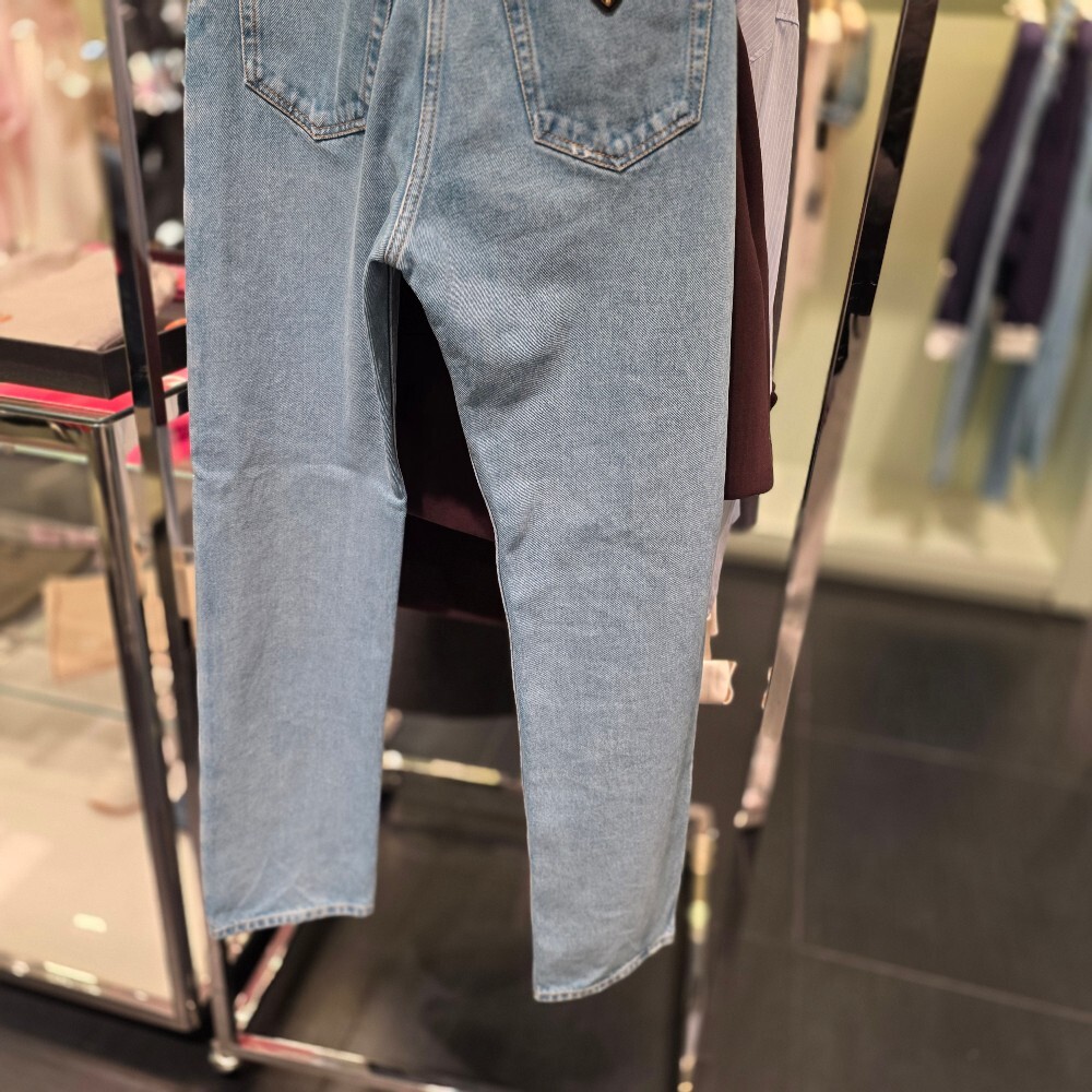 [아울렛] 프라다 삼각로고 여성 데님 팬츠 GFP507