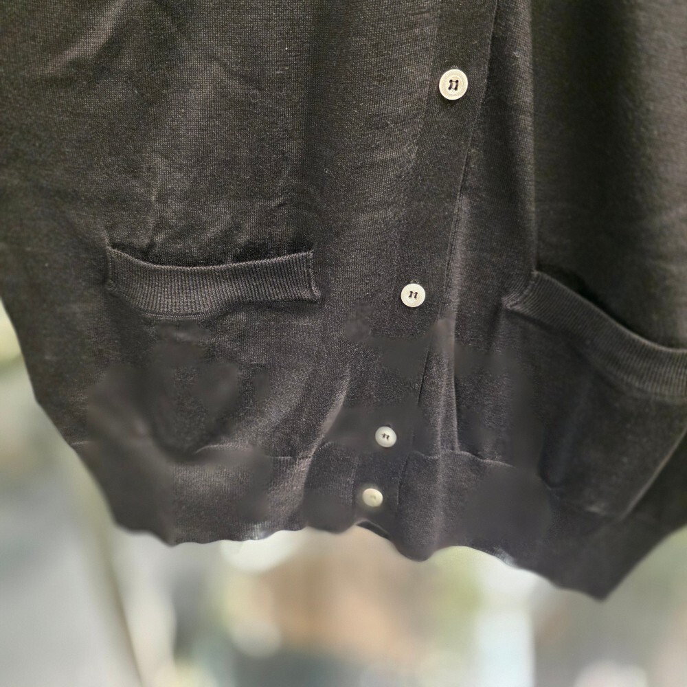 [아울렛] 프라다 실크 여성 가디건 P25M89