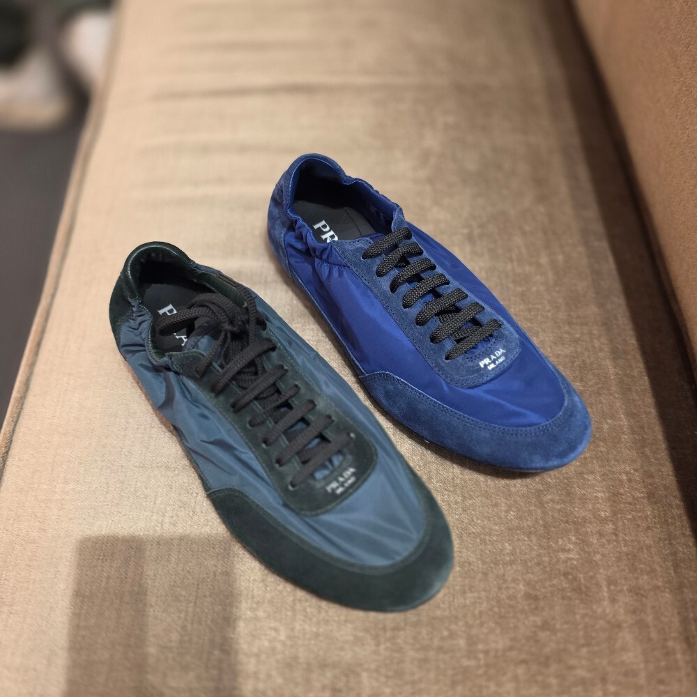 [아울렛] 프라다 컬랩스 리나일론 남성 스니커즈 2EG479