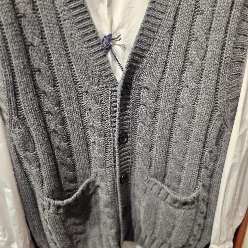 [아울렛] 프라다 캐시미어 남성 베스트 UMT496